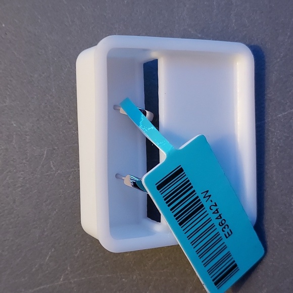 Sterling Silver Moissanite Hoop Earrings #28 - Picture 2 of 3